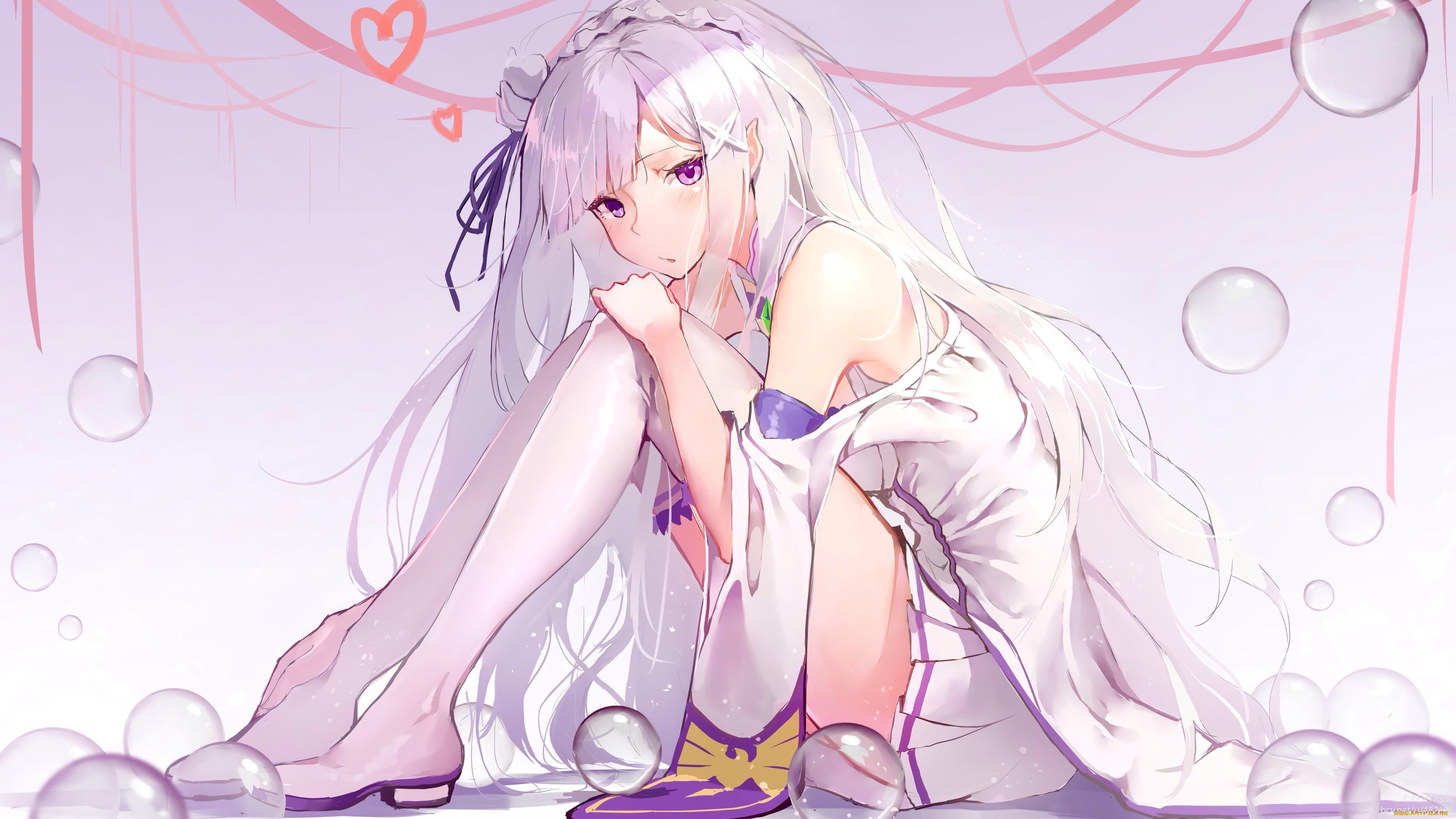 , re,  zero kara hajimeru isekai seikatsu, emilia